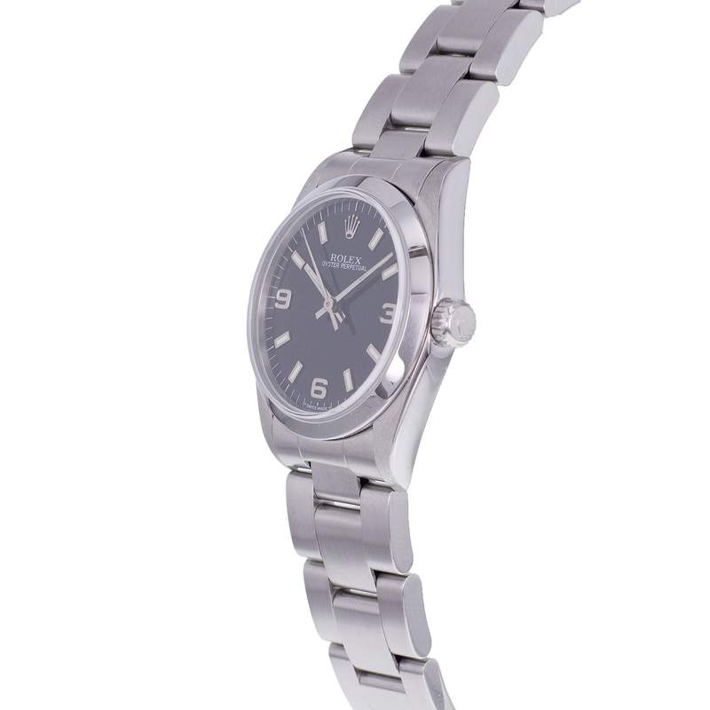 Montre d'occasion ROLEX Oyster Perpetual femme automatique bracelet acier - vue D2