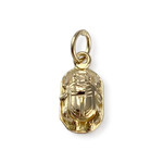Pendentif d'occasion or 750 jaune scarabée - vue 1