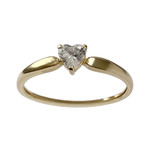 Bague d'occasion or 750 jaune zirconia - vue 1