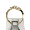 Bague d'occasion or 750 2 tons zirconias - vue V3