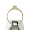 Solitaire d'occasion or 585 jaune diamant - vue V3
