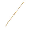 Gourmette d'occasion or 750 jaune maille gourmette 13 cm - vue V2