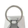 Bague d'occasion or 750 blanc saphirs diamants - vue V3