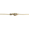 Collier d'occasion or 750 jaune maille jaseron 43 cm - vue V3