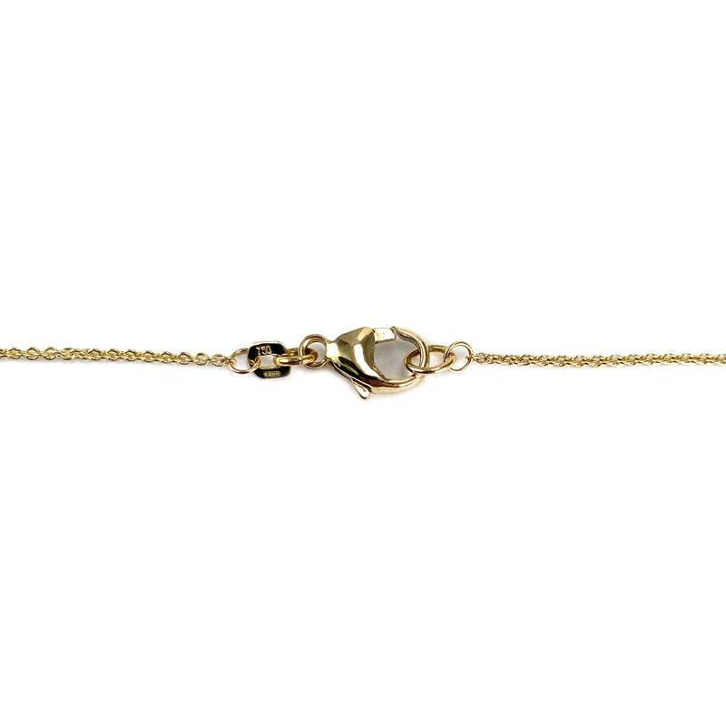 Secondhand gold necklace 750 yellow jaseron 43 cm - view 3