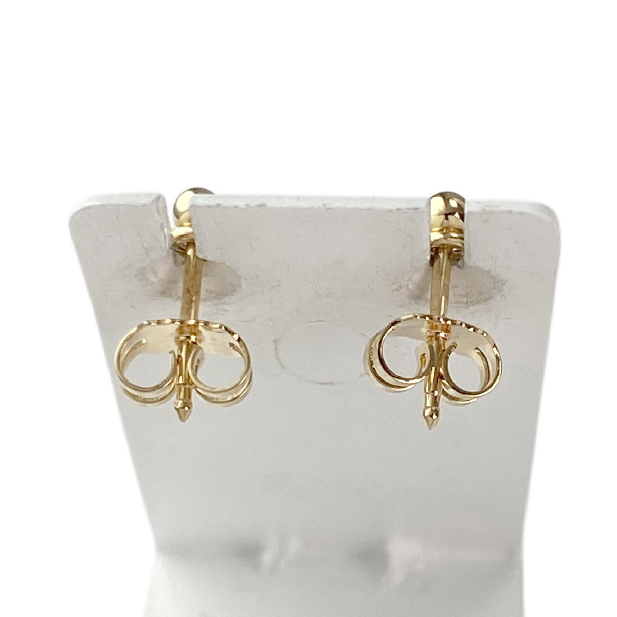 Boucles d'oreilles pendants d'occasion or 750 jaune rubis - vue 3