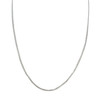 Chaîne d'occasion or 375 blanc maille forçat 51 cm - vue V1