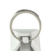 Bague d'occasion or 375 blanc diamants noirs et blancs - vue V3