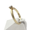 Bague d'occasion or 750 2 tons diamants - vue V2