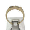 Bague d'occasion or 750 jaune diamants - vue V3