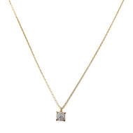 Collier d'occasion or 750 2 tons diamants