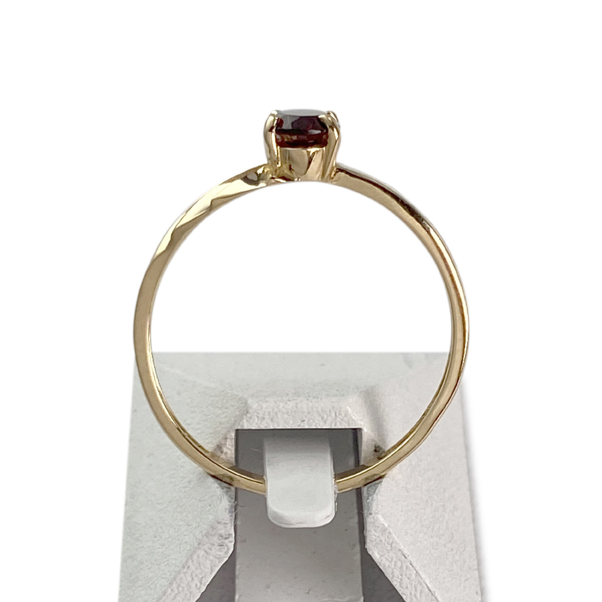 Bague d'occasion or 750 jaune grenat - vue 3