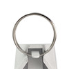 Bague d'occasion or 375 blanc diamants - vue V3