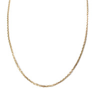 Tweedehands 750 geelgouden ketting 50 cm