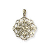Pendentif d'occasion or 375 jaune diamants - vue V2