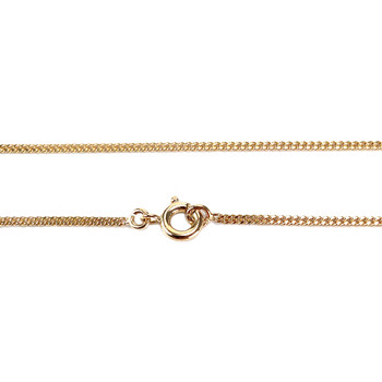 Chaîne d'occasion or 750 jaune maille gourmette 43 cm