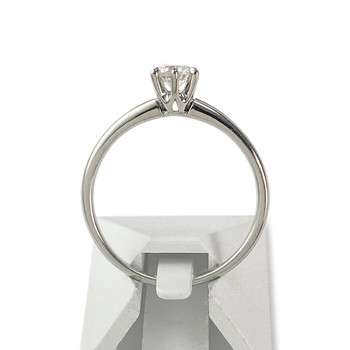 Solitaire second hand gold 750 white diamond