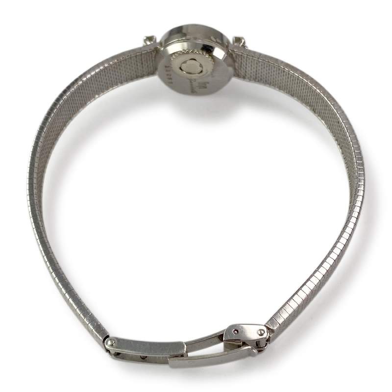 Montre lip d'occasion or 750 blanc diamants - vue 2