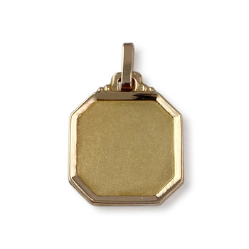 Tweedehands maagdelijke medaille 2 goud 750