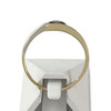 Bague d'occasion 2 ors 750 saphir diamants - vue V3
