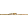 Collier d'occasion or 750 jaune maille forçat verres 49 cm - vue V3