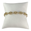 Bracelet d'occasion or 750 jaune maille grain de café 20,5 cm - vue V1