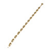 Bracelet d'occasion or 750 jaune maille grain de café 20,5 cm - vue V2