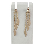 Boucles d'oreilles pendants d'occasion or 750 jaune