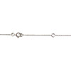 Collier d'occasion or 750 blanc maille forçat perle de culture de chine et de tahiti 45 cm - vue V3