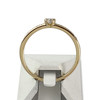 Bague d'occasion or 750 jaune diamants - vue V3