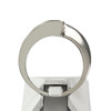 Solitaire Garel d'occasion or 750 blanc diamant - vue V3
