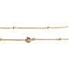 Collier d'occasion or 750 jaune maille forçat 42,5 cm - vue V3