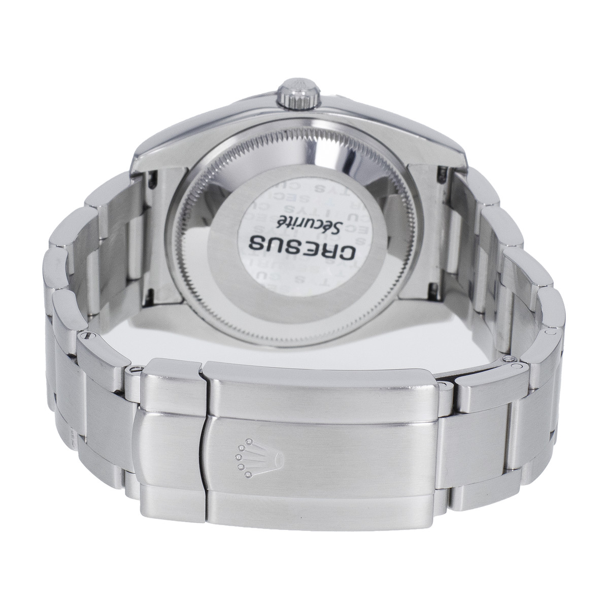 Montre d'occasion ROLEX Air King mixte mouvement automatique certifié (cosc) bracelet acier - vue 3