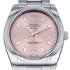 Montre d'occasion ROLEX Air King mixte mouvement automatique certifié (cosc) bracelet acier - vue VD1