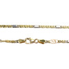 Chaïne d'occasion 2 ors 750 maille fantaisie 42,5 cm - vue V3