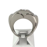 Bague d'occasion platine 950 diamants - vue 3