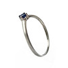 Bague d'occasion or 750 blanc saphir - vue V2