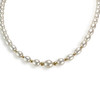 Collier en chute d'occasion or 750 jaune perles de culture de chine 42,5 cm - vue V1