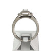 Duo bague d'occasion or 750 blanc diamants - vue V3