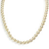 Collier choker d'occasion argent 925 perles de culture akoya 46 cm - vue V1