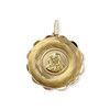 Pendentif vierge d'occasion or 750 jaune - vue V1