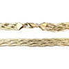 Collier d'occasion or 375 jaune maille fantaisie 41 cm - vue V3