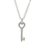 Collier Tiffany & Co d'occasion or 750 blanc diamants - vue 1