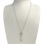 Collier Tiffany & Co d'occasion or 750 blanc diamants - vue 2