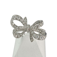 Bague Tiffany & Co d'occasion platine 950 diamants