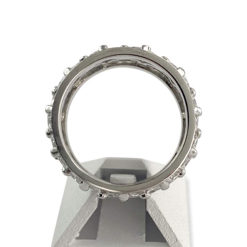 Bague Tiffany & Co d'occasion platine 950 diamants - vue 3