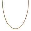 Tweedehands ketting van 750 geelgoud, schakelketting, 61,5 cm - afbeelding V1