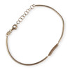 Bracelet mauboussin d'occasion or 750 rose diamants 18 cm - vue V2