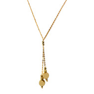 Collier d'occasion or 750 jaune maille forçat 41,5 cm