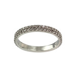 Bague MAUBOUSSIN d'occasion or 750 blanc diamants - vue 1